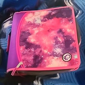 Big Fabric Binder With Strap